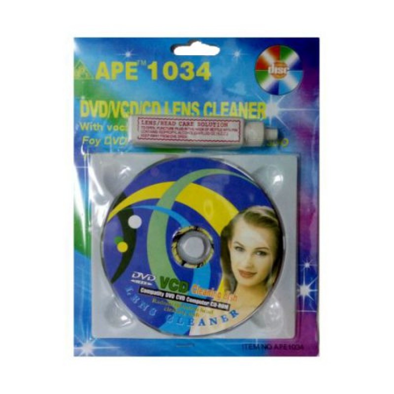 DVD CD Cleaner Optical Laser Lens Cleaner