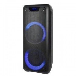 605 PartyBox Dual 2x 6.5 Inch Bluetooth Wireless Portable Party Speaker With RGB Fire Light TWS