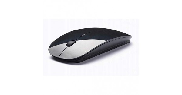 Wireless Mouse 2.4GHz Slim Profile High Sensitivity Black