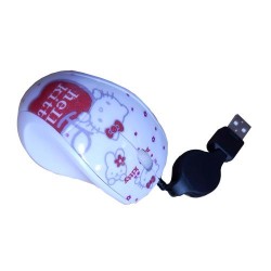 Optical Mouse USB Mini Hello Kitty 004