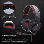 Pro Gaming Headset OK8000 LED Light Illuminated Big Headphones with Microphone for Gamers