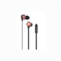 Maxell Metalix Earphones High Quality Sound with microphone MXH-ES200 PINK