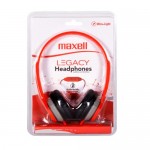 Maxell Legacy Headphones with mic Ultra light Deep Bass combined 3.5mm audio jack