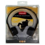 Maxell HP-Mic Leather Headphones Yellow with microphone