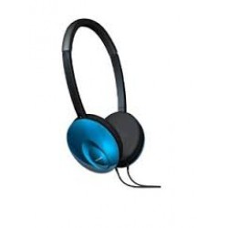 Maxell Super Thin Blue Headphones