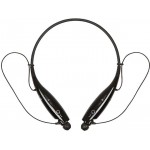 Bluetooth Stereo Headset HBS-730 Vibration Neckband Wireless iPhone & Android Black