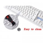 HK6500 2.4GHz Wireless Gaming Keyboard + Mouse Combo White