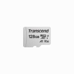 Transcend 128GB MicroSDXC UHS-I Class 10 U3 V30 A1 Memory Card (TS128GUSD300S)